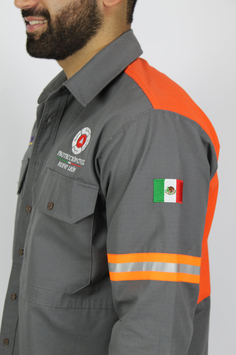 Camisa personalizada de protección civil